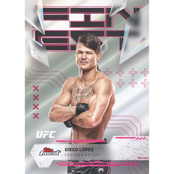 2025_Topps_Finest_UFC_Cards-Diego_Lopes 2025 Topps Finest UFC Hobby Box