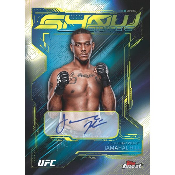 2025_Topps_Finest_UFC_Cards-Jamahal_Hill 2025 Topps Finest UFC Hobby Box