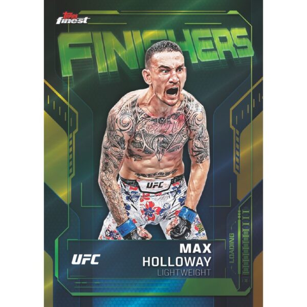 2025_Topps_Finest_UFC_Cards-Max_Holloway 2025 Topps Finest UFC Hobby Box