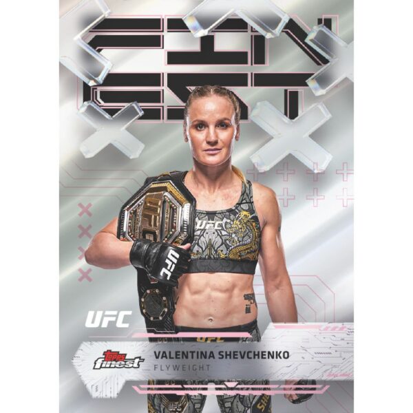 2025_Topps_Finest_UFC_Cards-Valentina_Shevchenko 2025 Topps Finest UFC Hobby Box