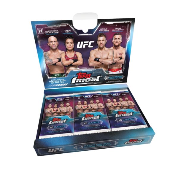 2025_Topps_Finest_UFC_Hobby_Box 2025 Topps Finest UFC Hobby Box