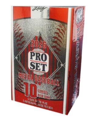 2026LeafProSetMetalBaseballHobbyBox 2026 Leaf Pro Set Metal Baseball Hobby Box