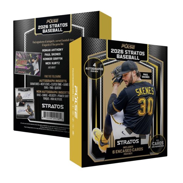 2026 Pulse Stratos Baseball Hobby Box (Presell)