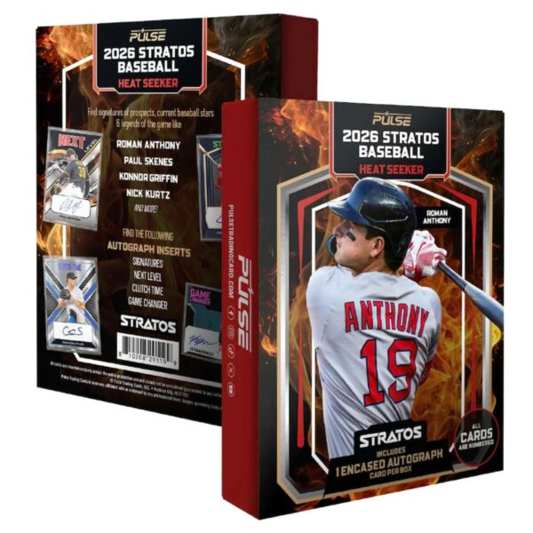 2026PulseStratosBaseballHobbyHeatSeekerBox 2026 Pulse Stratos Baseball Hobby Heat Seeker Box (Presell)
