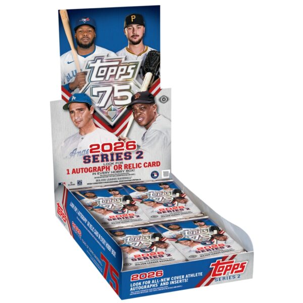 2026ToppsSeries2BaseballHobbyBox 2026 Topps Series 2 Baseball Hobby Box (Presell)