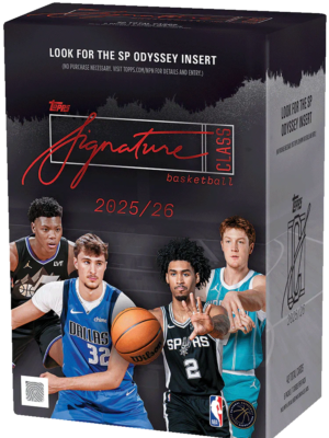 2026ToppsSigNBAValue 2025-26 Topps Signature Class Basketball Value Box