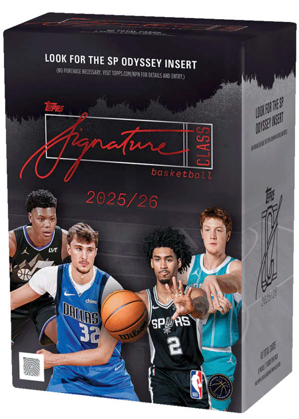 2026ToppsSigNBAValue 2025-26 Topps Signature Class Basketball Value Box