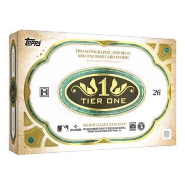 2026ToppsTierOneBaseballHobbyBox 2026 Topps Tier One Baseball Hobby Box (Presell)