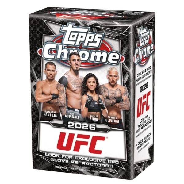 2026ToppsUFCChromeBlasterBox 2026 Topps Chrome UFC Blaster Box
