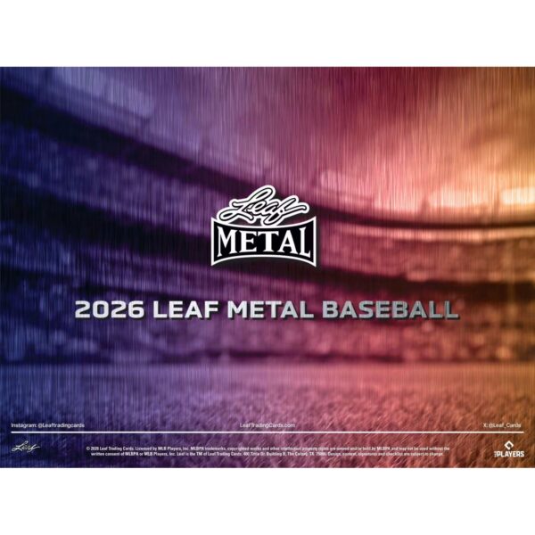 2026_leaf_metal_baseball_ss-1-1 2026 Leaf Metal Baseball Hobby Box