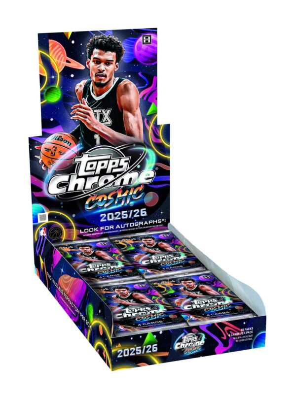 2526-cosmicchromebk-hobby-box 2025/26 Topps Cosmic Chrome Basketball Hobby