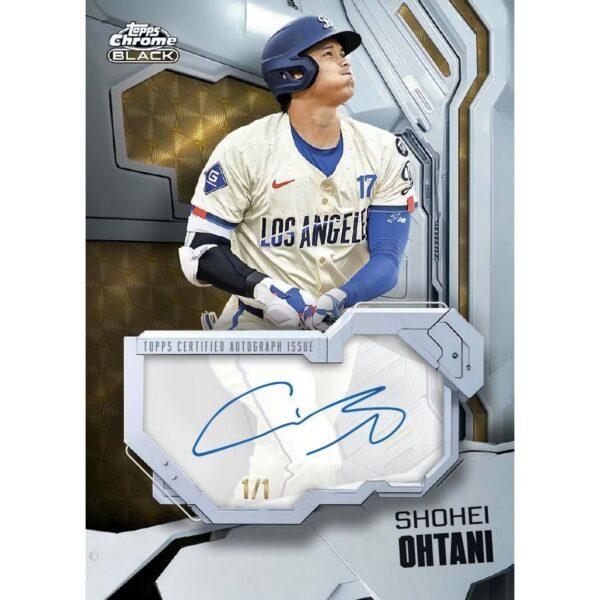 26-chromeblackbb-card8 2026 Topps Chrome Black Baseball Hobby Box