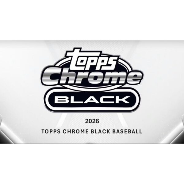 26-chromeblackbb-ss-1 2026 Topps Chrome Black Baseball Hobby Box