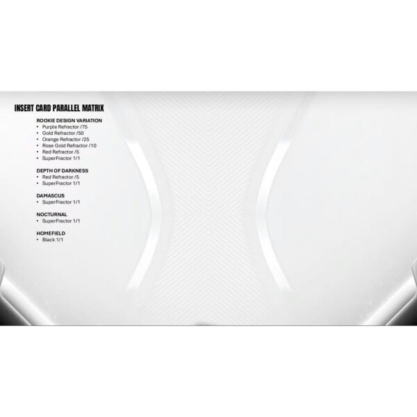 26-chromeblackbb-ss-7 2026 Topps Chrome Black Baseball Hobby Box