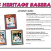 2026 Topps Heritage Baseball Blaster Box
