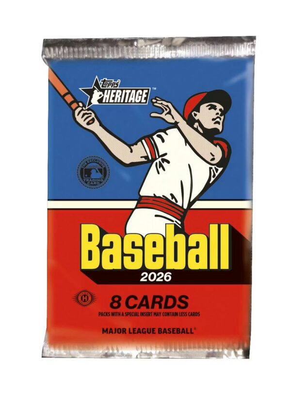 2026 Topps Heritage Baseball Hobby Box