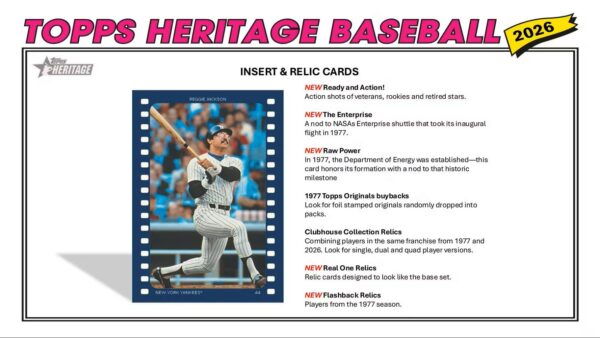 2026 Topps Heritage Baseball Hobby Box