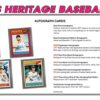 2026 Topps Heritage Baseball Hobby Box