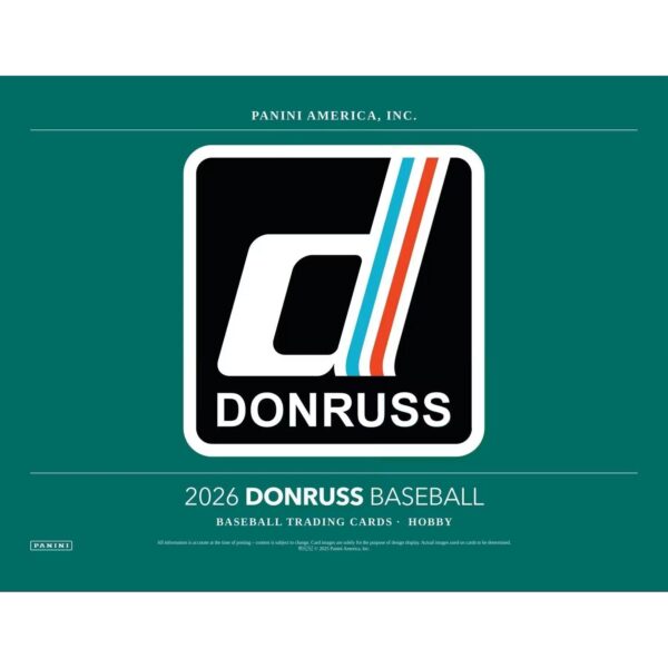 2026 Panini Donruss Baseball Hobby Box