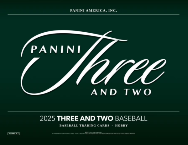 3_8893f07f-d38f-49e3-b54a-fe255025df37 2025 Panini Three & Two Baseball Hobby Box