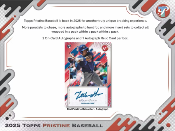 3_ad24e715-9ac6-4d65-be15-36419525fa1a 2025 Topps Pristine Baseball Hobby Box