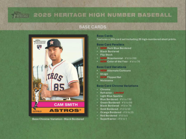 3_b08daa25-f654-4b45-8665-00b99b773efe 2025 Topps Heritage High Number Baseball Hobby Box
