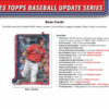 2025 Topps Update Series Baseball Hobby Box