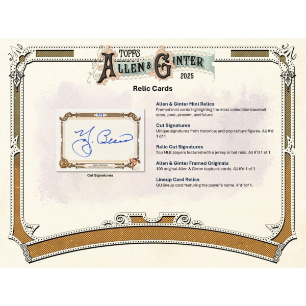 4_5c4557ee-a6cc-4a98-9968-7b61a6c6a560 2025 Topps Allen & Ginter Baseball Fat Pack
