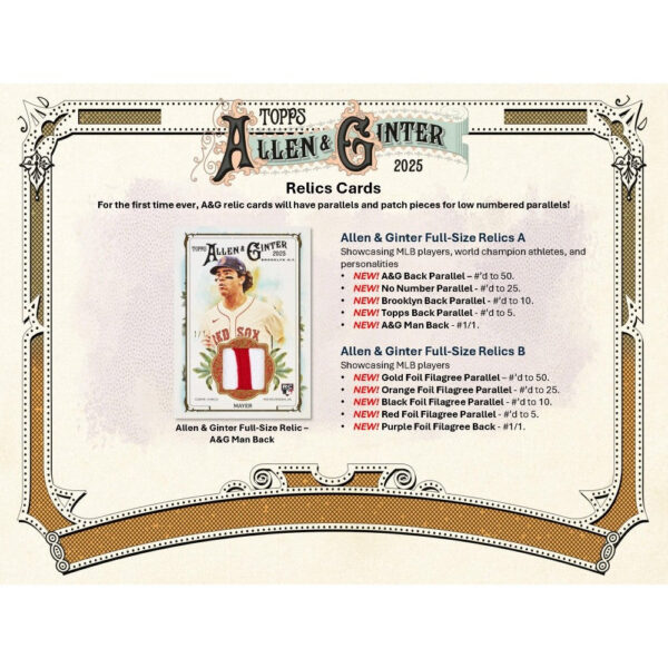 5_0fff2b74-78cc-4716-ae01-441b13e24bc8 2025 Topps Allen & Ginter Baseball Fat Pack