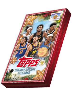 7a41a12340f950a681d2d0f3c7597a0e57a4fa52_25THBK_FGC6663SE_FGC6664EA_CALENDAR_FRONT 2025/26 Topps Holiday Basketball Countdown Advent Calendar