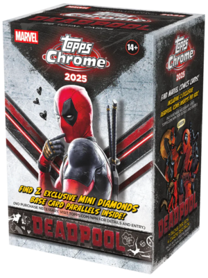 848bf9c3be8f6e7045362bbf62ec70cf874f8dea_ecom_25DPWC_FGC6435_VBX 2025 Topps Chrome Deadpool Value Box