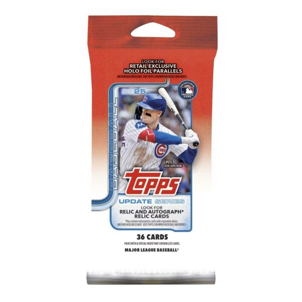 916171_pack 2025 Topps Update Series Baseball Fat Pack