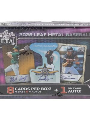2026 Leaf Metal Baseball Hobby Box