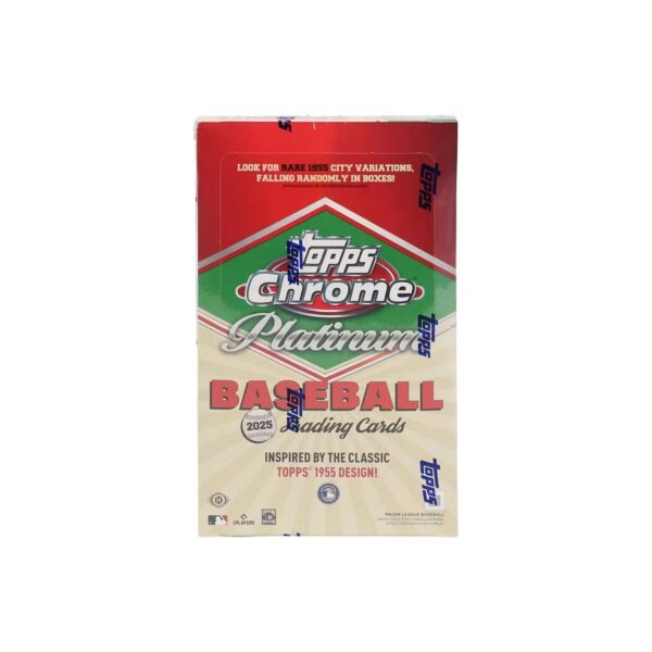 959684_004_060226 2025 Topps Chrome Platinum '55 Baseball Hobby Box