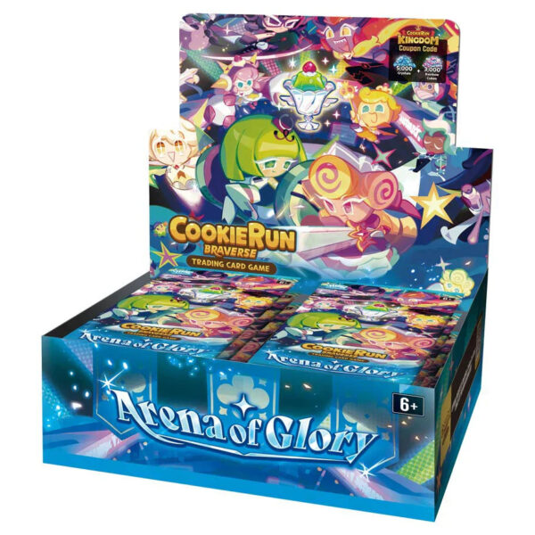DVT02003_web_Box_3D_R_New__33674 CookieRun TCG: Set 3: Arena of Glory Booster Display