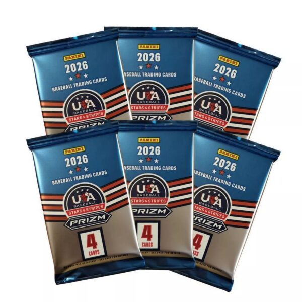 GUEST_069c9406-810a-4943-b99c-2c07cbe2f56e 2026 Panini Stars & Stripes Prizm Baseball Blaster Box