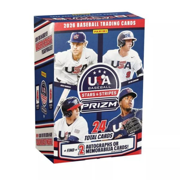 GUEST_513b6ce2-0db3-423e-b49e-e7db51e4f283 2026 Panini Stars & Stripes Prizm Baseball Blaster Box