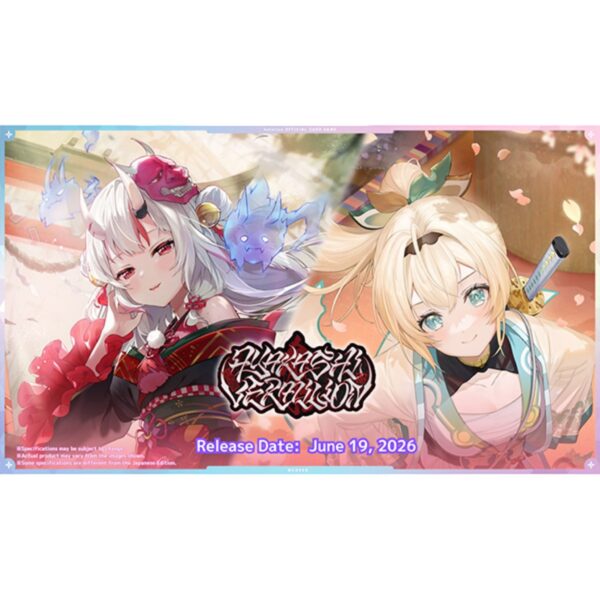 HololiveAyakashiVermilionBoosterBox Hololive Ayakashi Vermilion Booster Box (Presell)