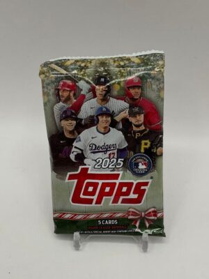 IMG_0063 2025 Topps Baseball Holiday Advent Calendar Pack