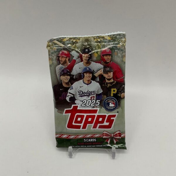 2025 Topps Baseball Holiday Advent Calendar Pack