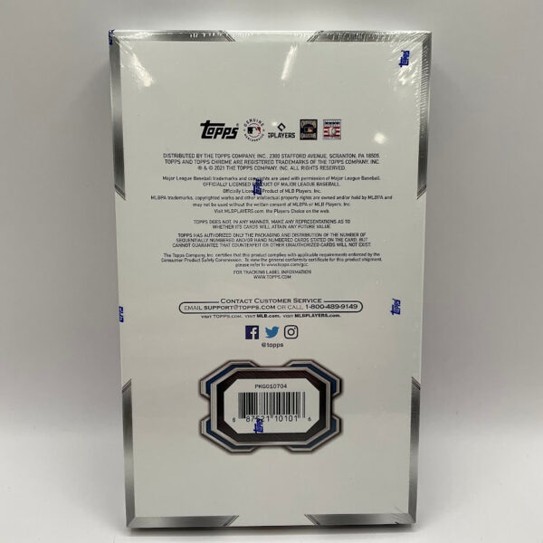 2021 Topps Chrome Baseball Hobby Lite Box