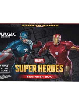 MagicTheGatheringUniversesBeyondMarvelSuperHeroesBeginnerBox Magic The Gathering Universes Beyond Marvel Super Heroes Beginner Box (Presell)
