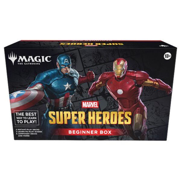 MagicTheGatheringUniversesBeyondMarvelSuperHeroesBeginnerBox Magic The Gathering Universes Beyond Marvel Super Heroes Beginner Box (Presell)
