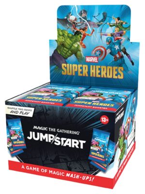 Magic The Gathering Universes Beyond Marvel Super Heroes Jumpstart Booster Box (Presell)