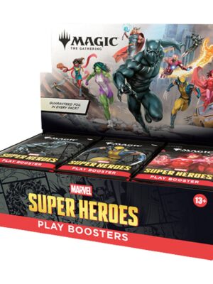 MagicTheGatheringUniversesBeyondMarvelSuperHeroesPlayBoosterBox Magic The Gathering Universes Beyond Marvel Super Heroes Play Booster Box (Presell)