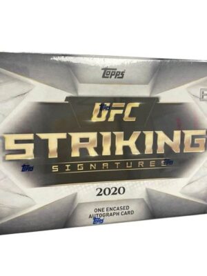 NewProductImageGH_19_68140389-fe34-46ba-bce6-c95d98cc49ed-4 2020 Topps UFC Striking Signatures Hobby Box