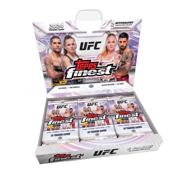 NewProductImage_56_8487f900-0991-4106-94a2-915ffd2f8a68 2024 Topps Finest UFC Hobby Box