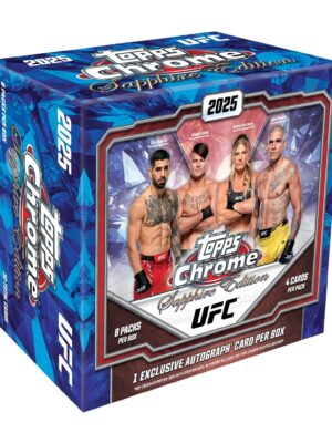 2025 Topps Chrome UFC Sapphire Edition Box