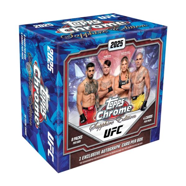 NewProductImage_8_f59c8d97-a03b-4126-9664-987564cad97a 2025 Topps Chrome UFC Sapphire Edition Box