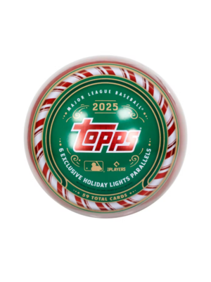 2025 Topps Holiday Baseball Tin